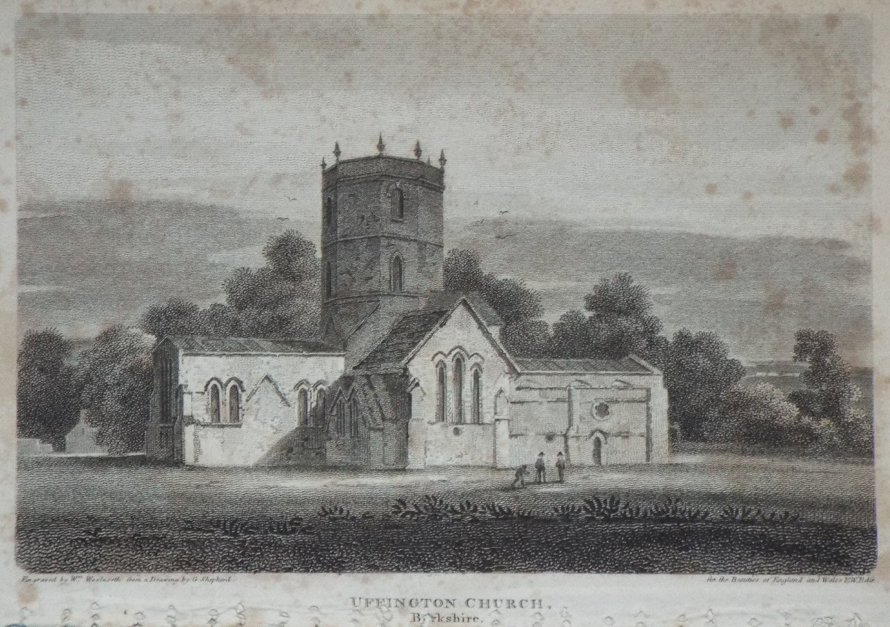 Print - Uffington Church - Woolnoth